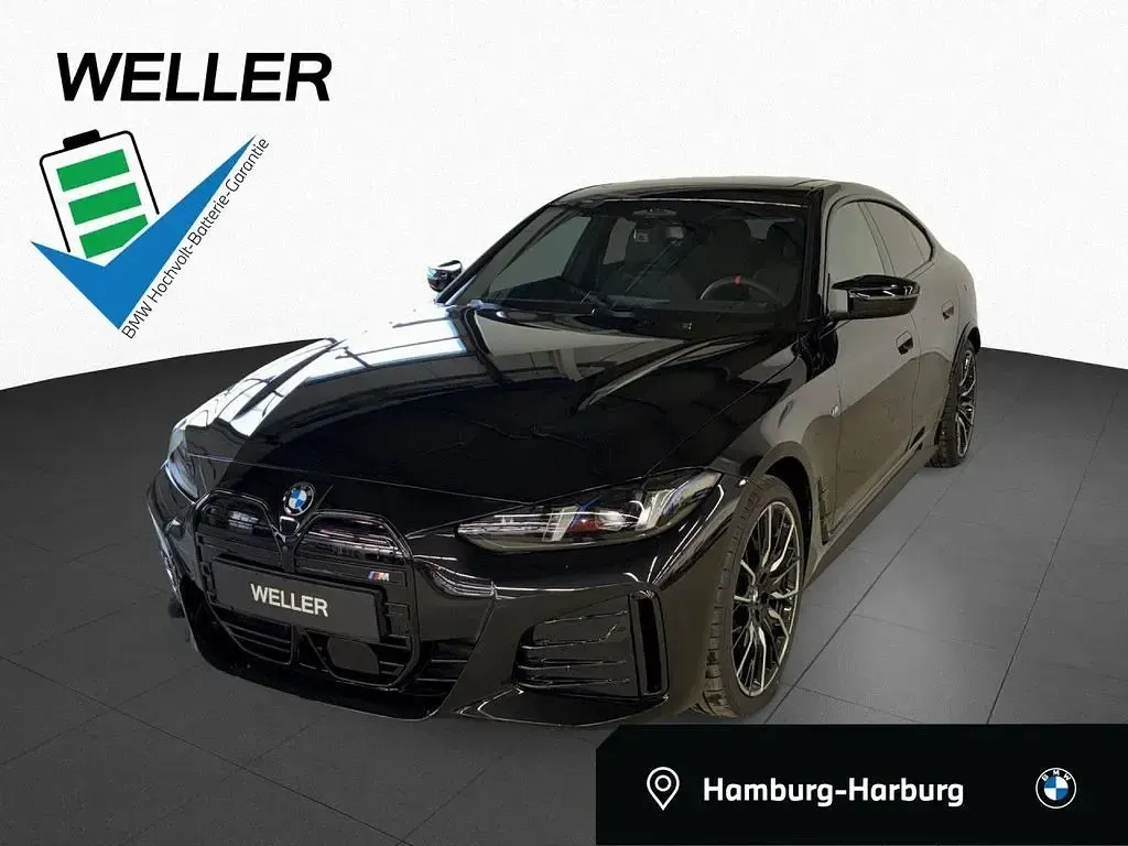 Ny BMW i4 Performance 442 kW (601 HK) 2026 Sort Sedan