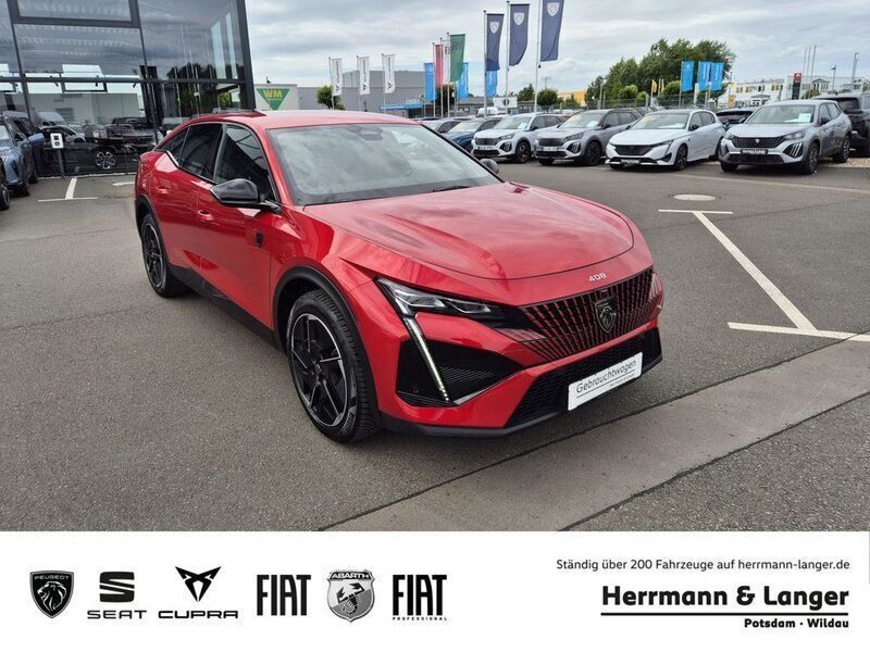 Elixir rot metallic Gebraucht 2024 Peugeot 408 GT GTi Limousine | 29.499 € (Guter Preis) - Bild 1/4