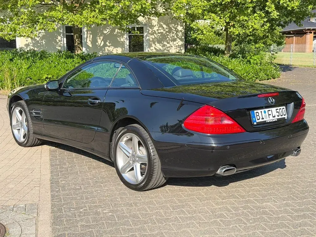 Gebraucht Mercedes SL500 306 PS (225 kW) 2002 Schwarz Cabrio
