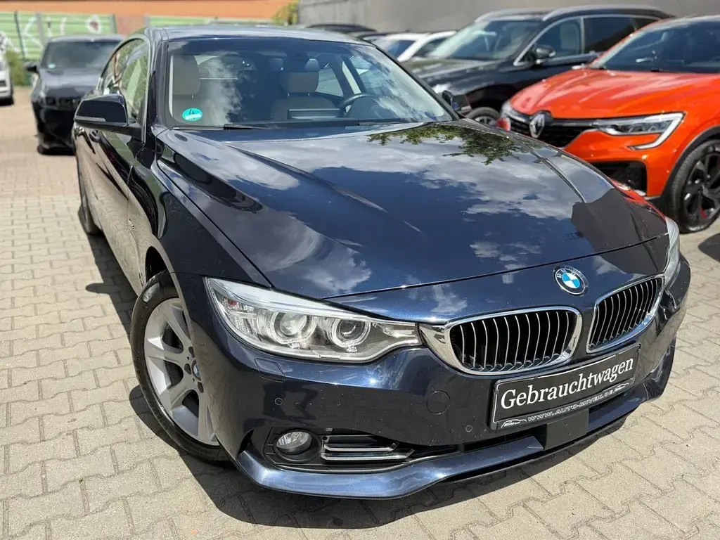 Gebraucht BMW 430 Gran Coupé Luxury Line 258 PS (189 kW) 2016 Blau Coupé