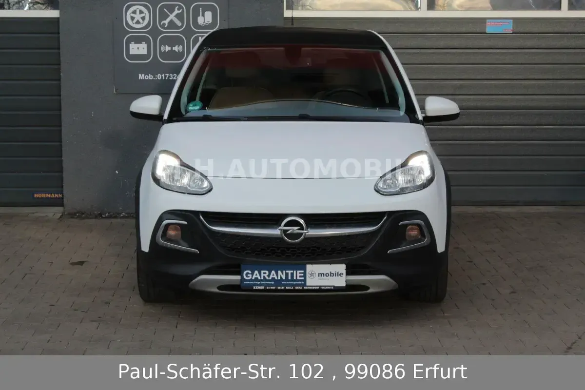 Gebraucht Opel Adam Rocks Rocks 90 PS (66 kW) 2016 Weiß Kleinwagen
