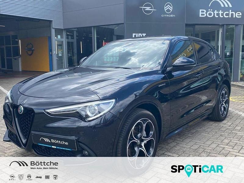 Nero vulcano Gebraucht 2022 Alfa Romeo Stelvio Veloce SUV | 33.990 € (Guter Preis) - Bild 1/4