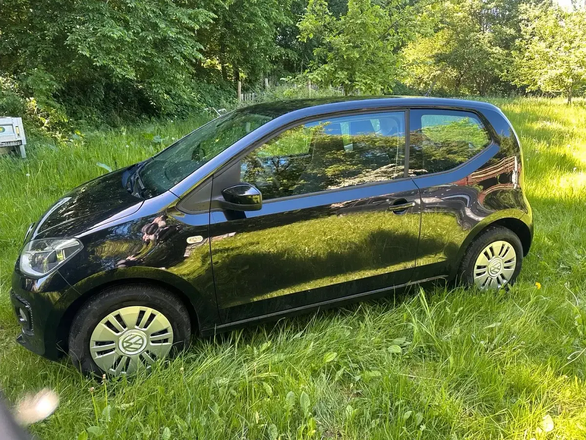 Gebraucht VW up! 75 PS (55 kW) 2012 Schwarz Kleinwagen