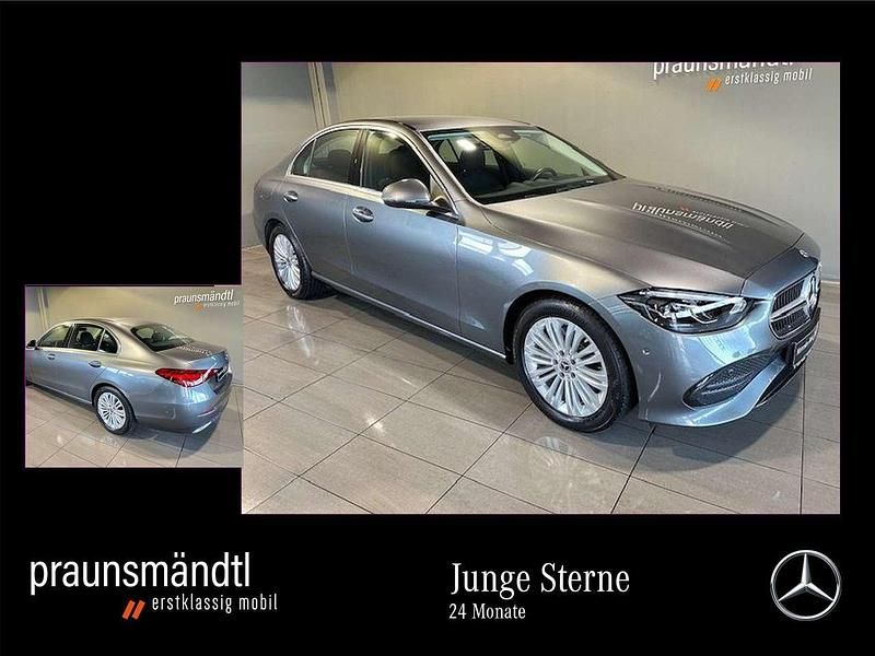 Grau Gebraucht 2022 Mercedes C200 Avantgarde Limousine | 34.900 € (Guter Preis) - Bild 1/4