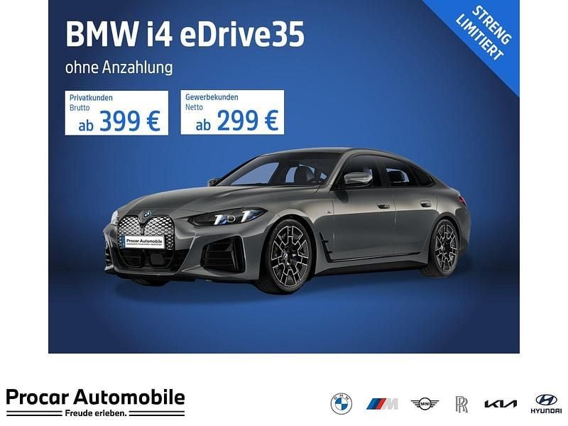 Schwarz Neu 2025 BMW i4 Sport Line Limousine | 43.449 € (Fairer Preis) - Bild 1/3