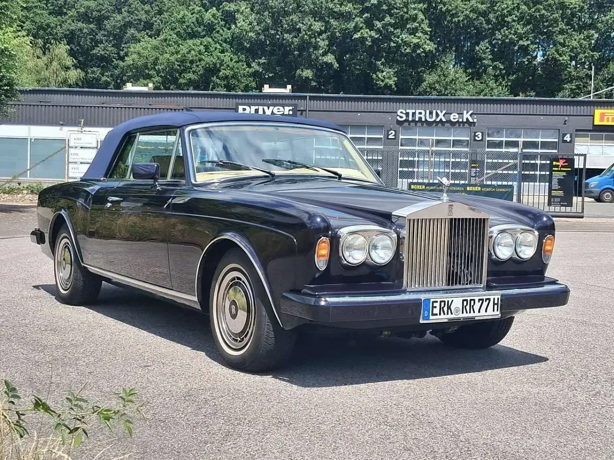 Gebraucht Rolls Royce Silver Shadow 218 PS (160 kW) 1990 Midnight blue Cabrio