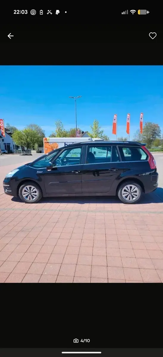 Gebraucht Citroën Grand C4 Picasso 120 PS (88 kW) 2011 Schwarz Van / Kleinbus