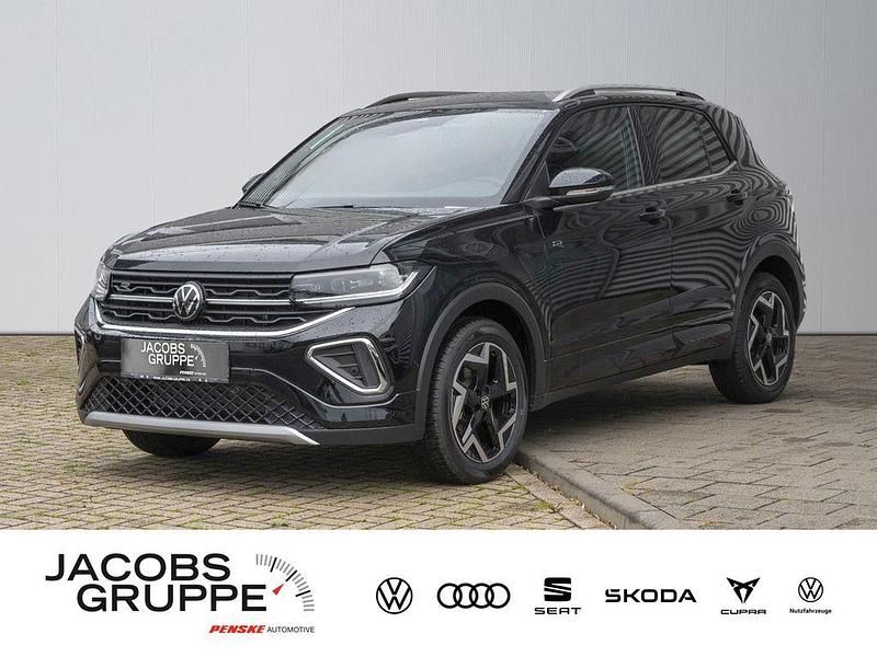Deep black Neu 2025 VW T-Cross R-line SUV | 36.790 € (Teuer) - Bild 1/4