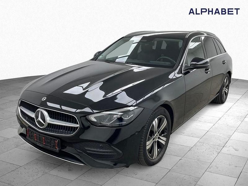 Schwarz Gebraucht 2022 Mercedes C200 Avantgarde Limousine | 25.195 € (Superpreis) - Bild 1/4