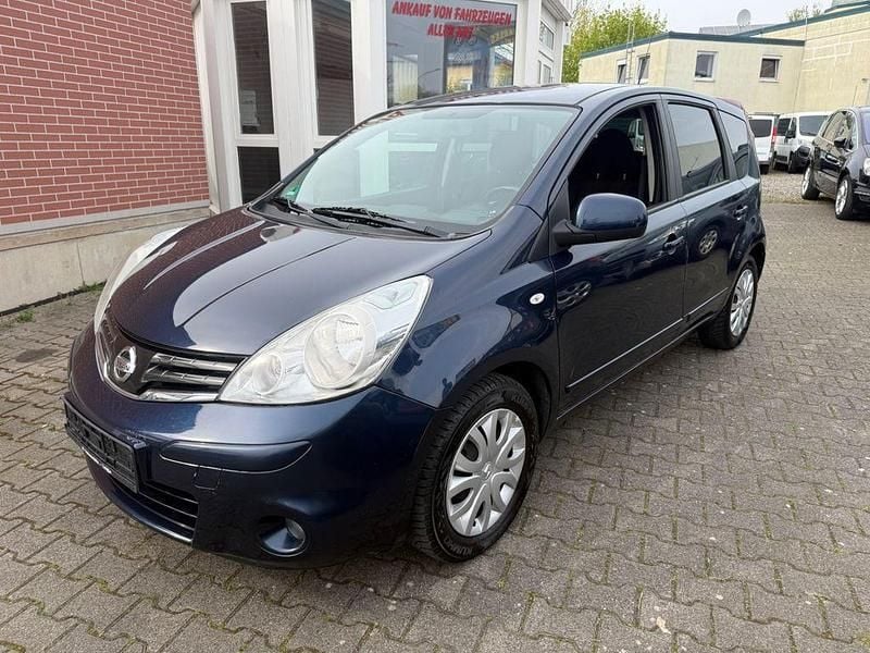 Gebraucht Nissan Note Acenta 88 PS (64 kW) 2010 Blau Kleinwagen