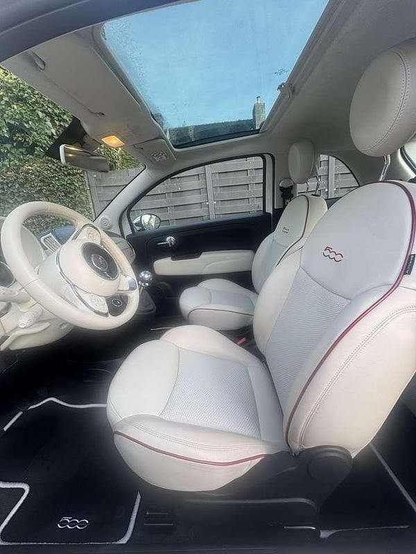 Weiß Gebraucht 2020 Fiat 500 Dolcevita Limousine | 9.000 € (Guter Preis) - Bild 1/4