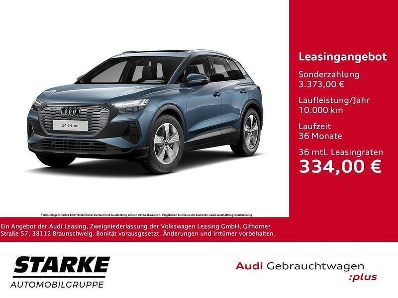 Gebraucht Audi Q4 e-tron Comfort 150 kW (204 PS) 2022 Geysirblau metallic SUV