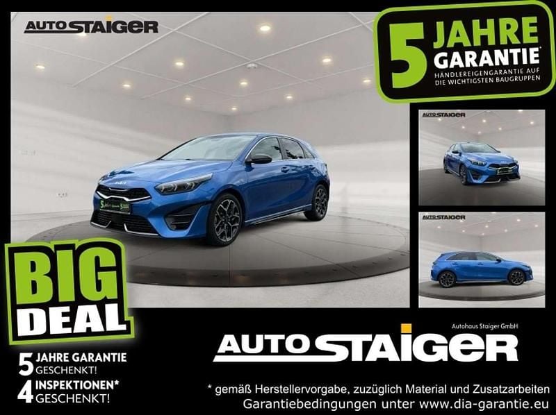Blau Gebraucht 2021 Kia Ceed GT GT-Line Limousine | 20.990 € (Guter Preis) - Bild 1/4