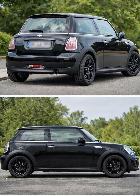 Gebraucht Mini Cooper 75 PS (55 kW) 2013 Schwarz Kleinwagen