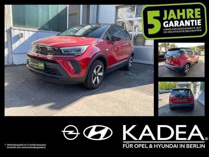 Chili rot/kardio rot (metallic) Gebraucht 2021 Opel Crossland SUV | 12.290 € (Superpreis) - Bild 1/4