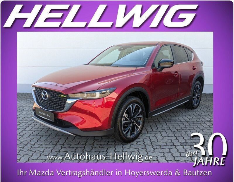 Soul red crystal metallic Gebraucht 2024 Mazda CX-5 Newground SUV | 33.480 € (Guter Preis) - Bild 1/4