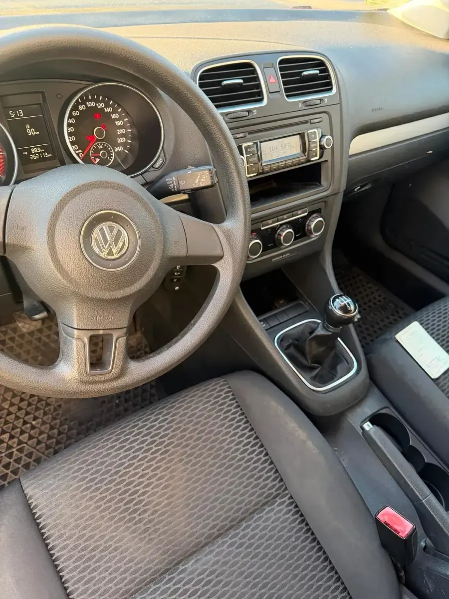 Gebraucht VW Golf VI 2010 Blau Kleinwagen