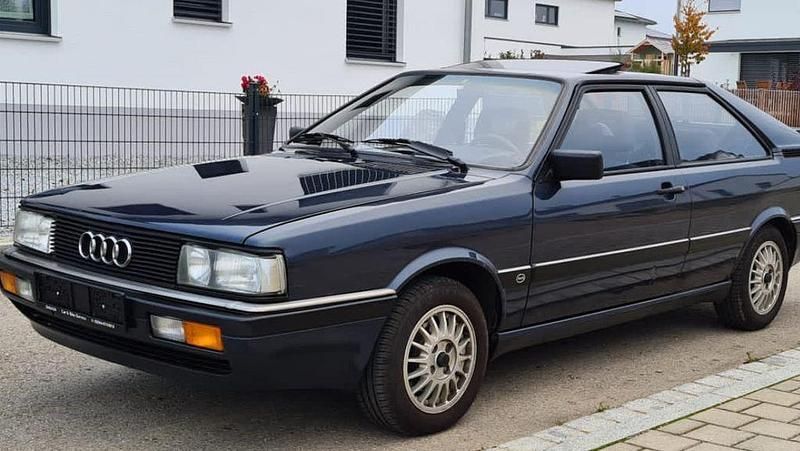 Blau Gebraucht 1985 Audi Coupé Coupé | 15.900 € - Bild 1/4