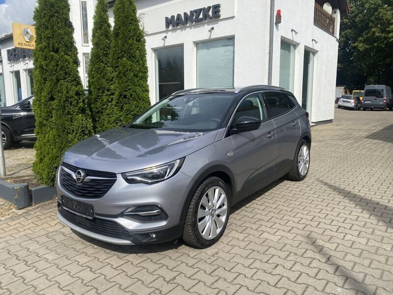 Quarz silber metallic Gebraucht 2020 Opel Grandland X Ultimate SUV | 25.990 € (Teuer) - Bild 1/4