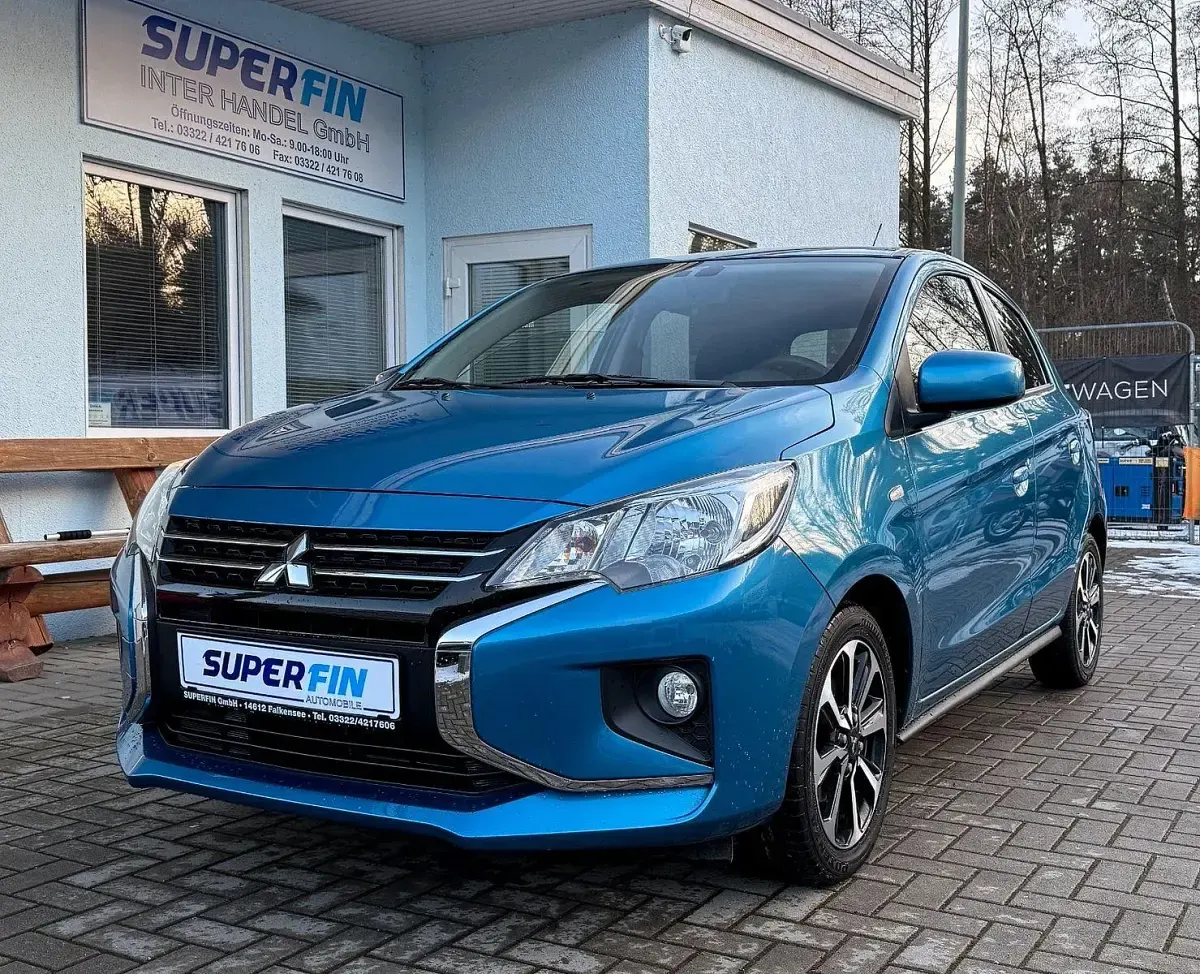 Gebraucht Mitsubishi Space Star Select+ 71 PS (52 kW) 2022 Blau Kleinwagen