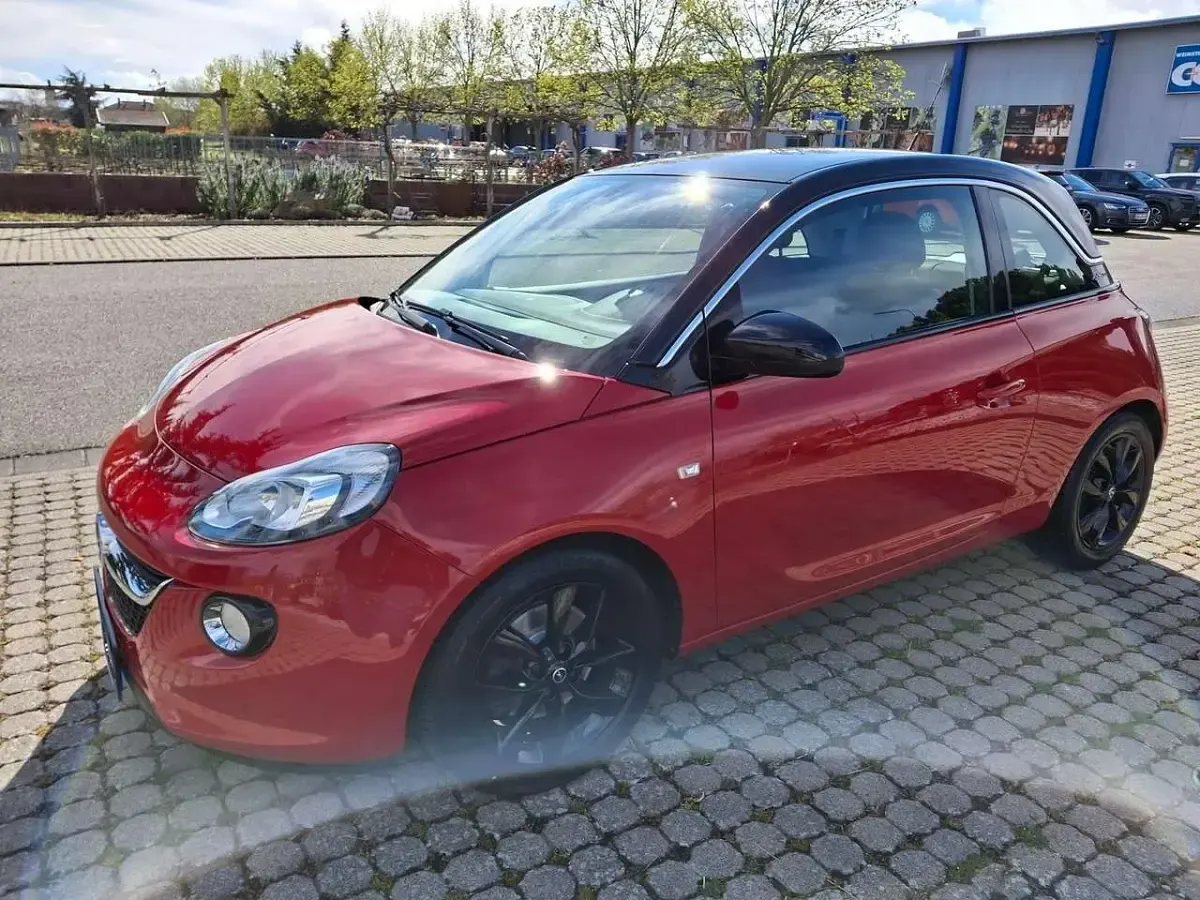 Gebraucht Opel Adam Jam 116 PS (85 kW) 2018 Fire red , dach schwarz Kleinwagen