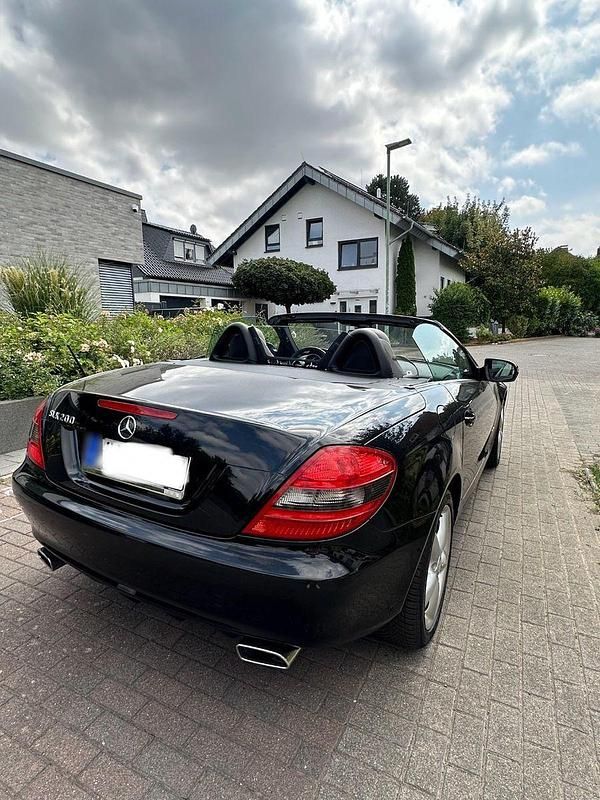 Usata Mercedes SLK200 184 CV (135 kW) 2008 Nero Cabrio