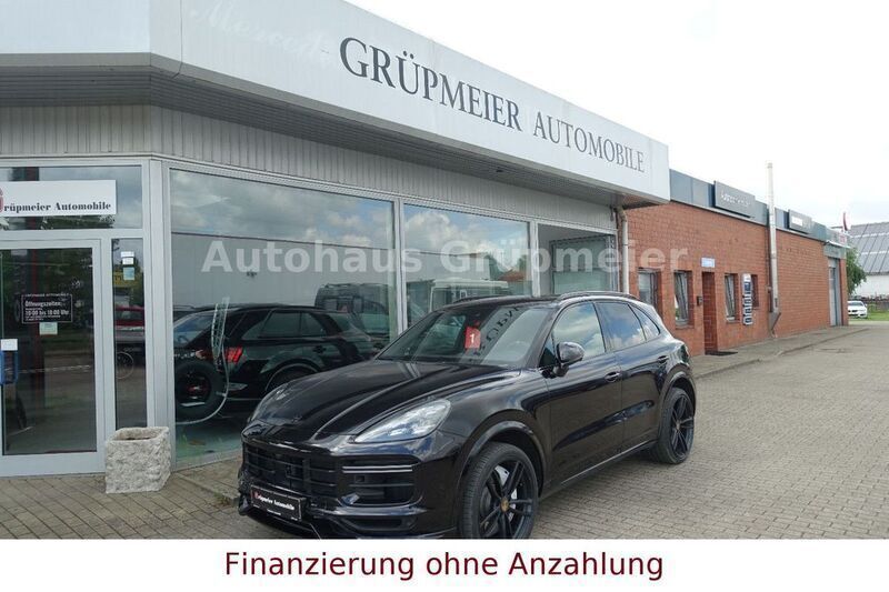 Schwarz Gebraucht 2018 Porsche Cayenne Turbo Edition SUV | 86.444 € (Guter Preis) - Bild 1/4
