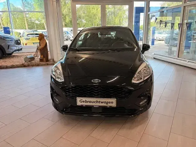 Gebraucht Ford Fiesta ST-Line 125 PS (91 kW) 2018 Iridiumschwarz metallic (schwarz) Kleinwagen