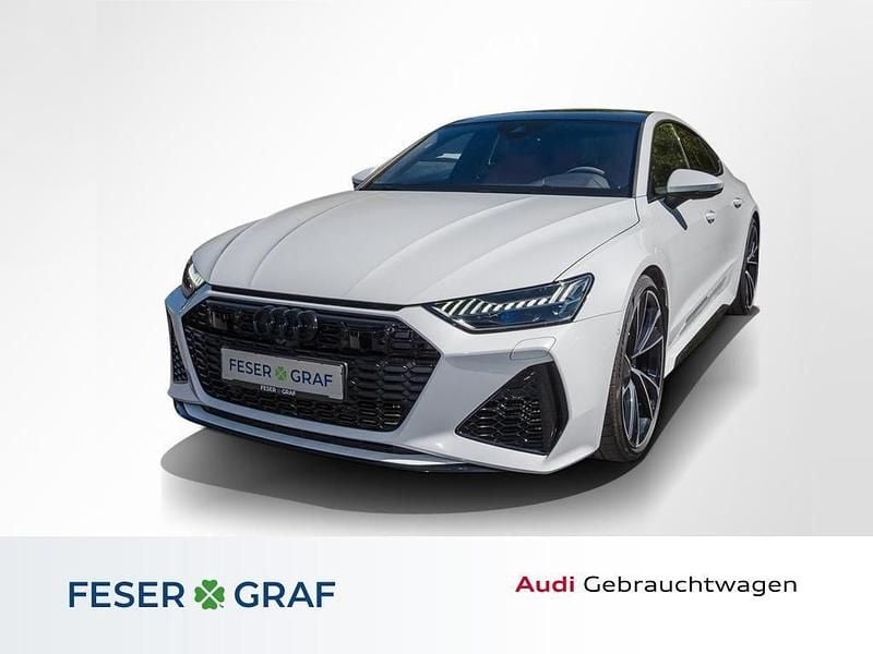 Gletscherweiß Gebraucht 2023 Audi RS7 Ambiente Kleinwagen | 99.990 € (Fairer Preis) - Bild 1/4