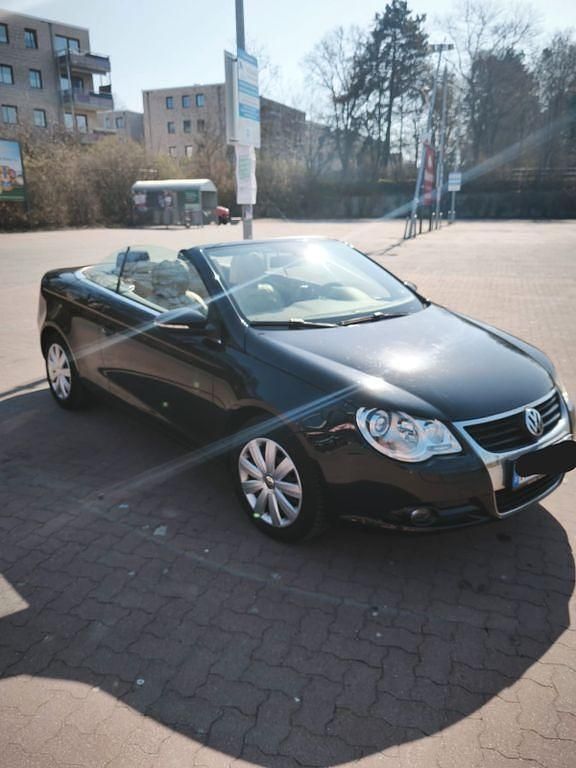 Gebraucht VW Eos Edition 122 PS (89 kW) 2008 Schwarz Cabrio