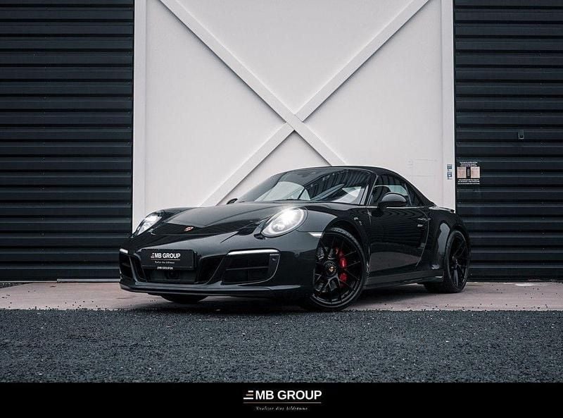 Schwarz Gebraucht 2017 Porsche 911 Carrera 4 GTS Cabrio | 121.380 € (Fairer Preis) - Bild 1/4