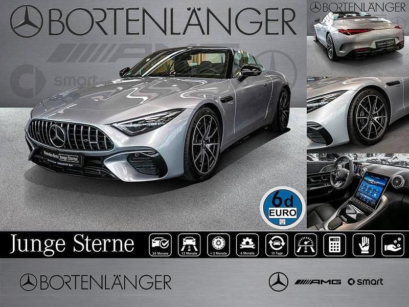 Silber Gebraucht 2024 Mercedes SL43 AMG AMG Cabrio | 102.222 € (Fairer Preis) - Bild 1/4
