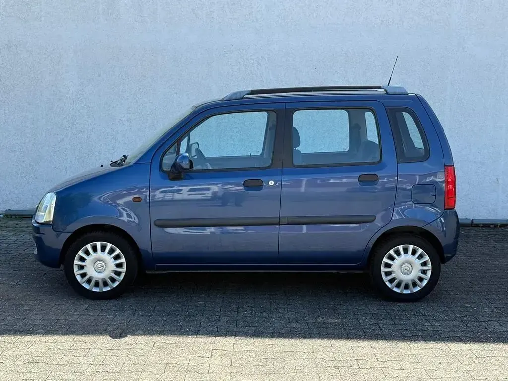 Gebraucht Opel Agila Color Edition 75 PS (55 kW) 2002 Blau Van / Kleinbus