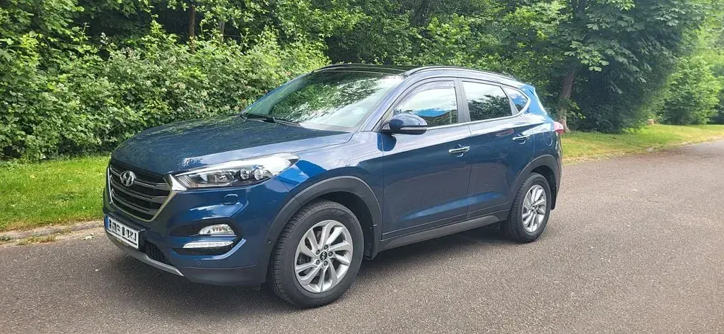 Gebraucht Hyundai Tucson Style 185 PS (136 kW) 2016 Blau SUV