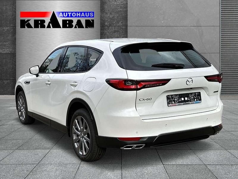 Gebraucht Mazda CX-60 Exclusive 200 PS (147 kW) 2024 Rhodiumweiß SUV