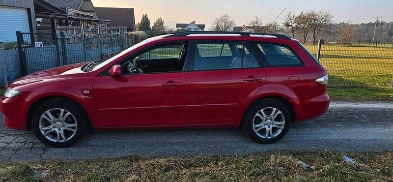 Gebraucht Mazda 6 Inclusive 166 PS (122 kW) 2002 Rot Kombi