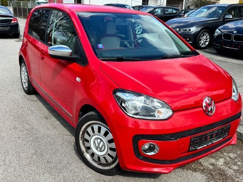 Rot Gebraucht 2012 VW up! high up! Kleinwagen | 3.990 € (Guter Preis) - Bild 1/4