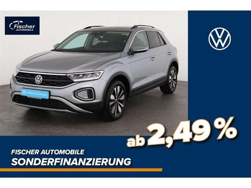 Silber Gebraucht 2024 VW T-Roc Move SUV | 25.940 € (Guter Preis) - Bild 1/3