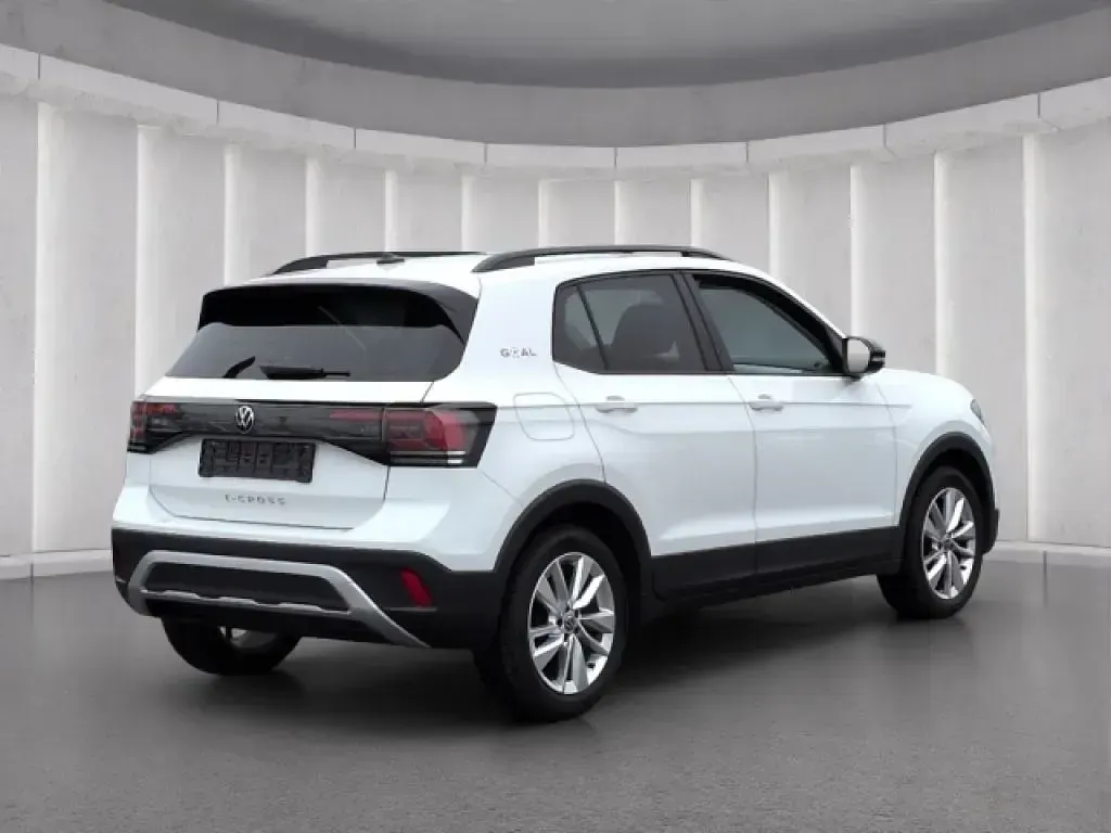 Gebraucht VW T-Cross Goal 95 PS (69 kW) 2025 Weiss SUV