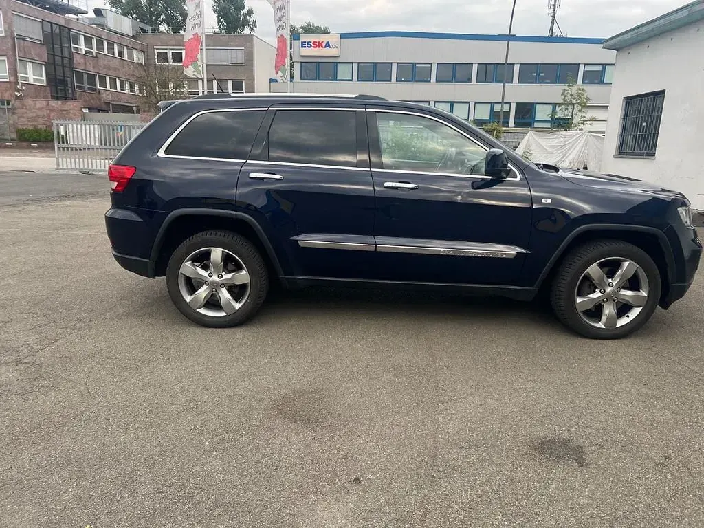 Gebraucht Jeep Grand Cherokee Overland 241 PS (177 kW) 2012 Blau SUV