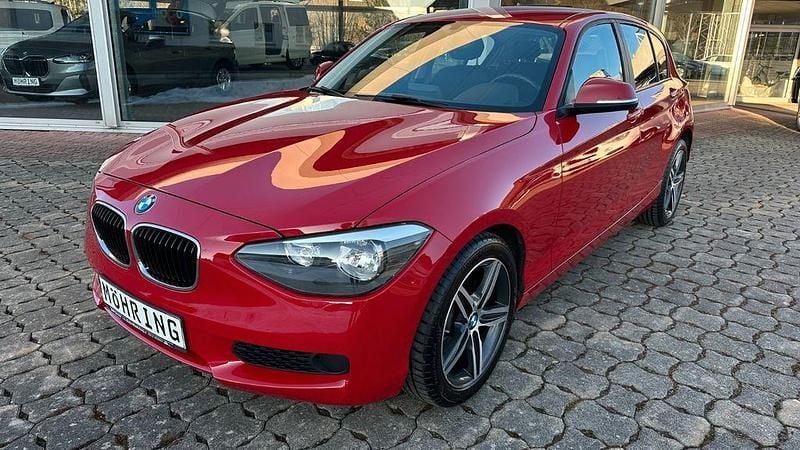 Gebraucht BMW 116 136 PS (100 kW) 2015 Rot Kleinwagen