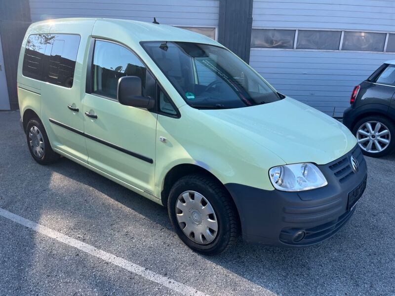 Grün Gebraucht 2009 VW Caddy Life Van / Kleinbus | 2.590 € (Superpreis) - Bild 1/4