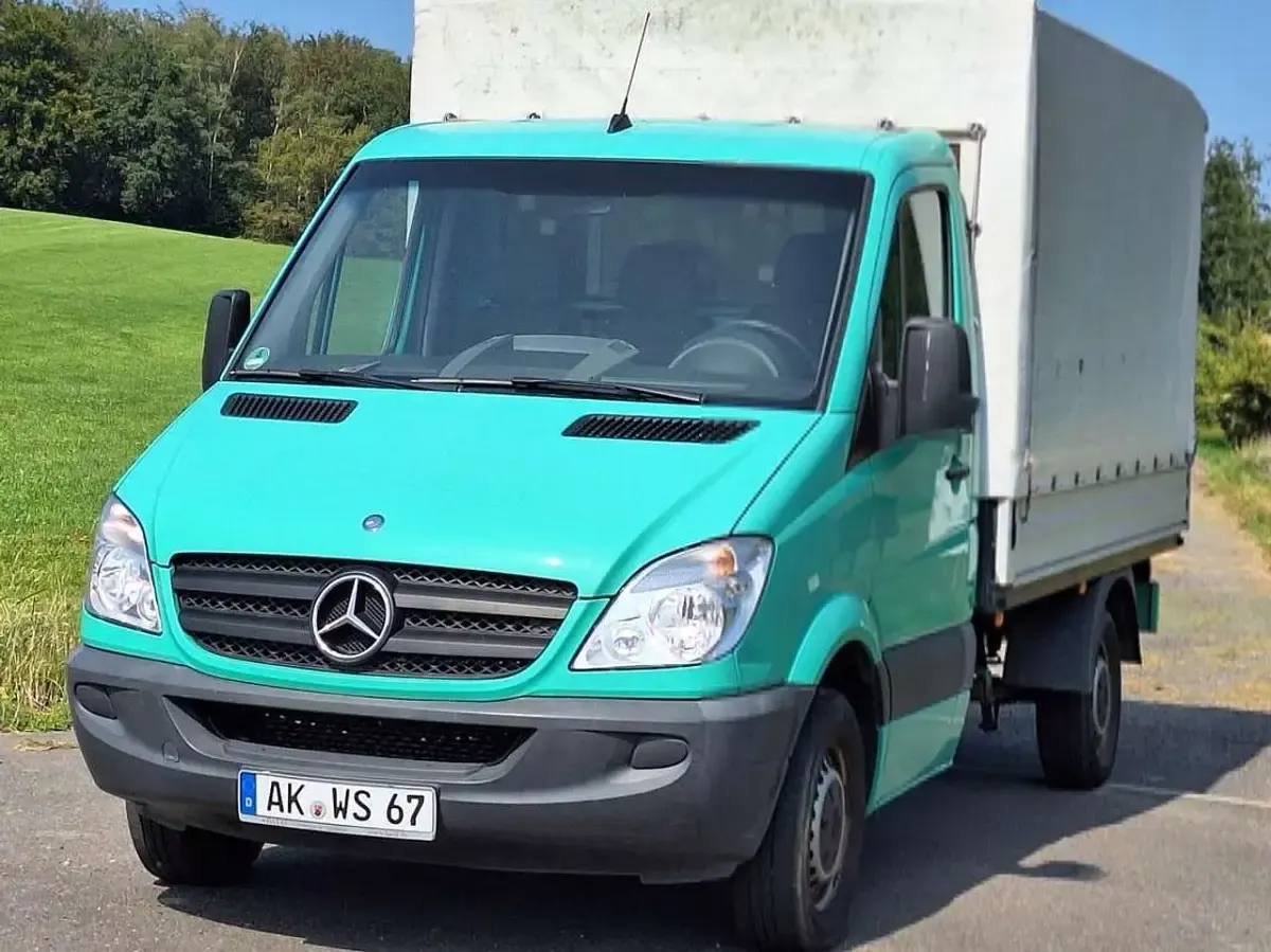 Gebraucht Mercedes Sprinter 109 PS (80 kW) 2007 Grün Van
