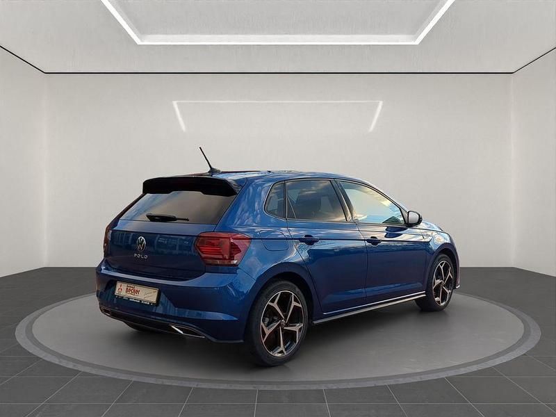 Gebraucht VW Polo Highline 110 PS (80 kW) 2021 Blau Kleinwagen
