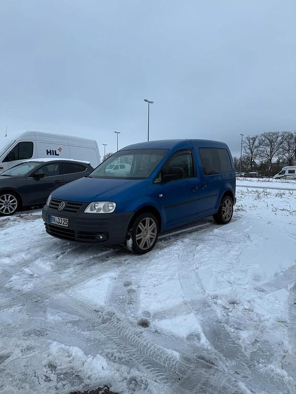 Gebraucht VW Caddy 105 PS (77 kW) 2007 Blau Van / Kleinbus