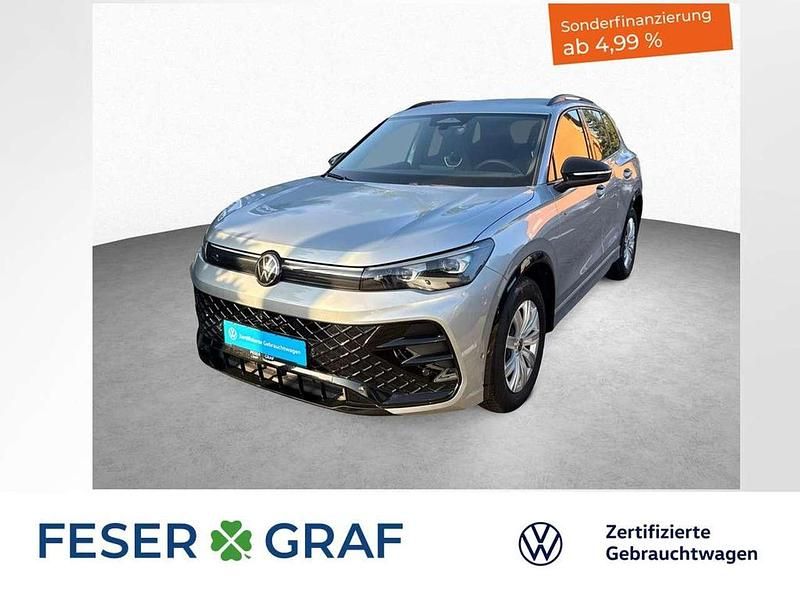 Oyster silver metallic Gebraucht 2024 VW Tiguan R-line SUV | 37.980 € (Guter Preis) - Bild 1/2