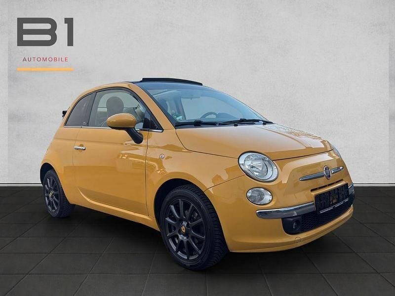 Gebraucht Fiat 500 Lounge 69 PS (50 kW) 2015 Gelb Cabrio