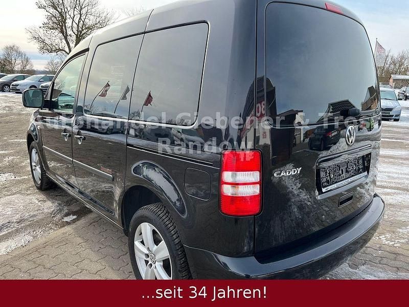 Gebraucht VW Caddy Trendline 102 PS (75 kW) 2011 Schwarz Van / Kleinbus