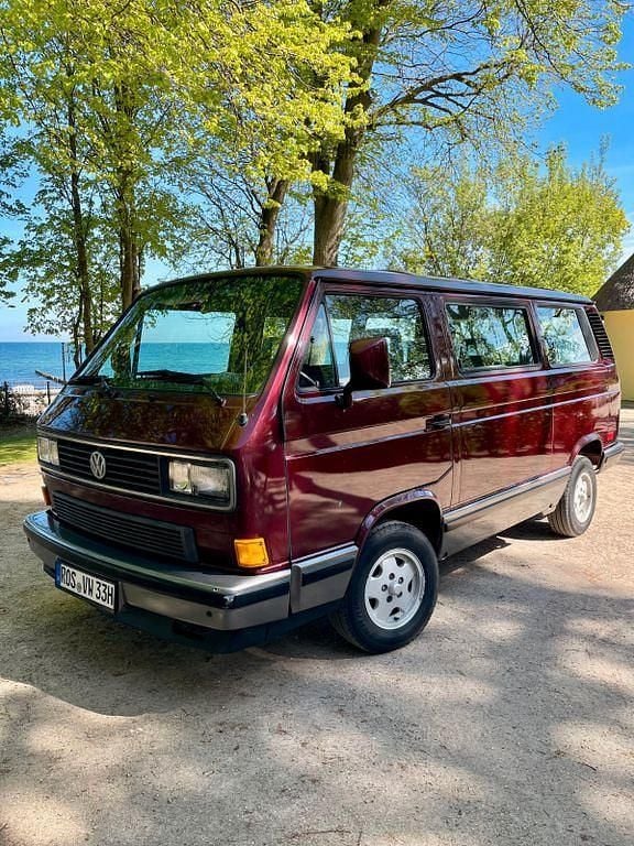Gebraucht VW Multivan 95 PS (69 kW) 1990 Rot Van / Kleinbus