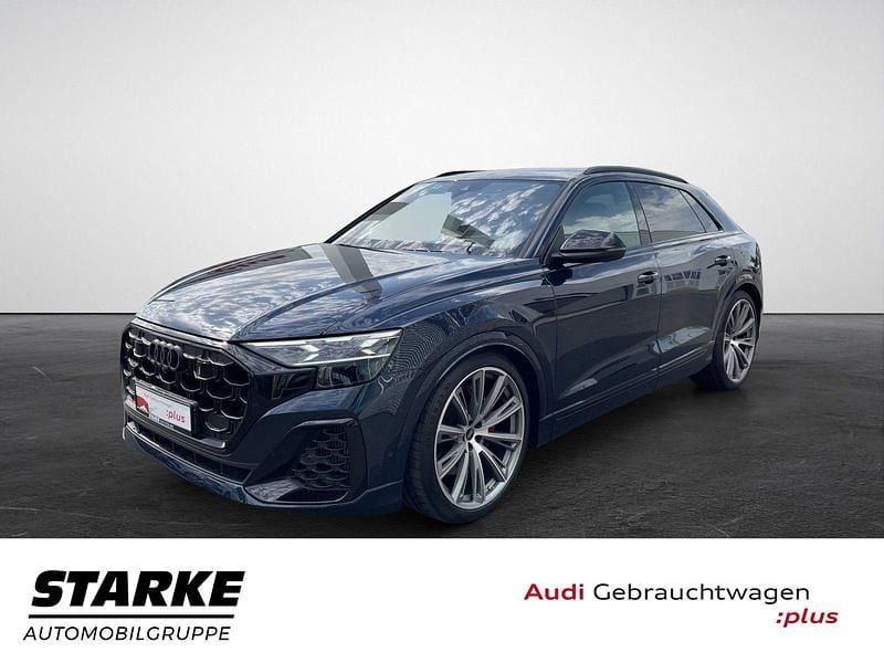 Schwarz (mythosschwarz metallic) Gebraucht 2022 Audi SQ8 Ambiente SUV | 97.990 € - Bild 1/3